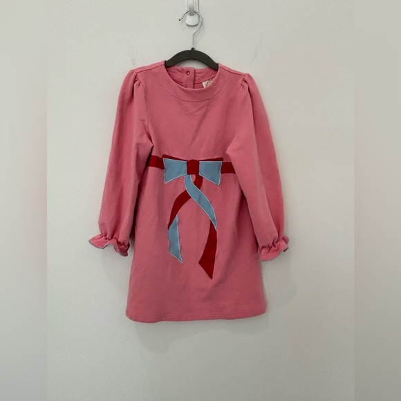 🎀 The Beaufort Bonnet Company Pink Bow Dress – Girls Size 6 🎀 - Picture 9 of 11